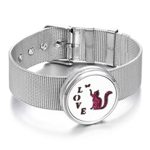 Load image into Gallery viewer, Stainless Steel Aromatherapy Bracelet Perfume Diffuser