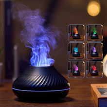 Load image into Gallery viewer, Aroma Essential Flame Air Humidifier - RGB