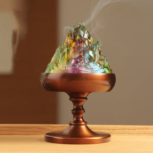 Antique Glazed Incense Burner