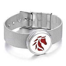 Load image into Gallery viewer, Stainless Steel Aromatherapy Bracelet Perfume Diffuser