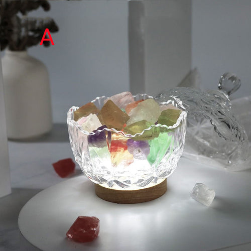 Crystal Aromatherapy Night Light