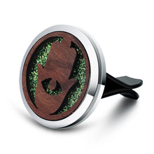 Load image into Gallery viewer, Car Hollow Wood Aromatherapy Clip