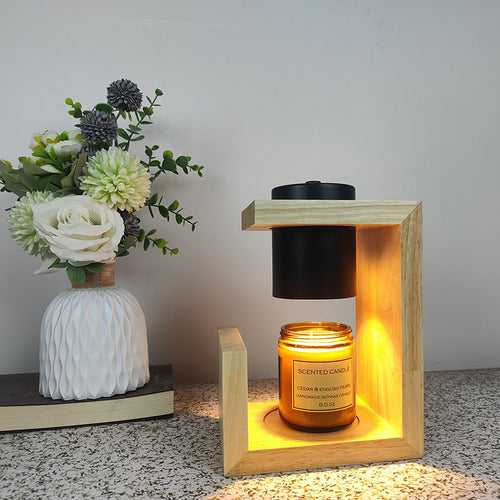 Solid Wood Lamp Candle Warmer