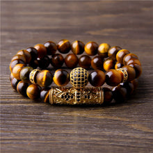 Load image into Gallery viewer, Healing Tiger Eye Stone Bracelet