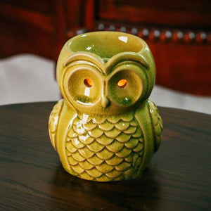 Ceramic Owl Furnace