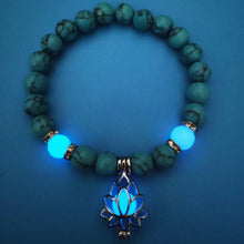 Load image into Gallery viewer, Energy Luminous Lotus Natural Stone Bracelet