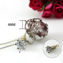 Load image into Gallery viewer, Crown Glaze Essential Oil Bottle Necklace