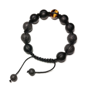 Volcanic Tiger Eye Stone Bracelet