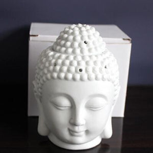 Buddha Head Ceramic Aromatherapy Furnace