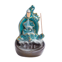 Load image into Gallery viewer, Ceramic Backflow Incense Burner