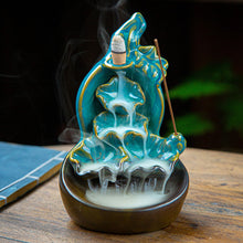 Load image into Gallery viewer, Ceramic Backflow Incense Burner