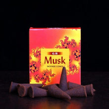 Load image into Gallery viewer, Safflower Musk Incense Tower