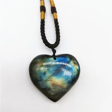 Load image into Gallery viewer, Natural Labradorite Moonstone Necklace