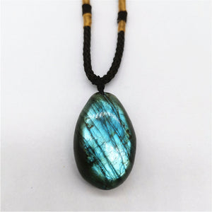 Natural Labradorite Moonstone Necklace