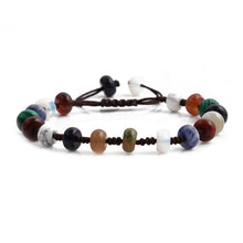 Load image into Gallery viewer, Seven Chakra Square Woven Bracelet