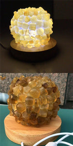 Bed-Side Stone Lamp