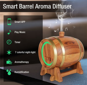 Bluetooth Barrel Humidifier