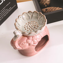 Load image into Gallery viewer, Lotus Elephant Aromatherapy Stove