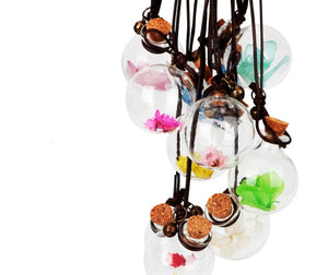 Chrysanthemum Car Pendant Perfume Bottle