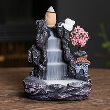 Load image into Gallery viewer, Backflow Sandalwood Ceramic Incense Burner