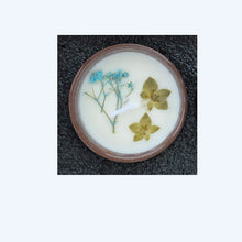 Load image into Gallery viewer, Dried Flower Ceramic Cup Candles