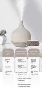 Cement Ultrasonic Aroma Diffuser And Humidifier