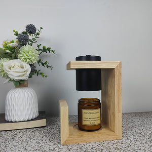 Solid Wood Lamp Candle Warmer