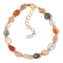 Load image into Gallery viewer, Women&#39;s Irregular Stone Bead Bracelet With Lobster Clasp