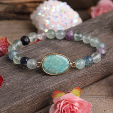 Load image into Gallery viewer, Natural Amethyst Stone Bracelet