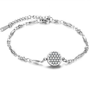 Stainless Steel Essential Oil Diffuser Bracelet