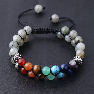 Natural Stone Bead Bracelet