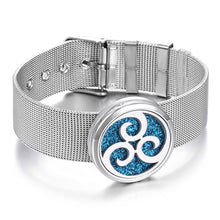 Load image into Gallery viewer, Stainless Steel Aromatherapy Bracelet Perfume Diffuser