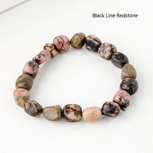 Load image into Gallery viewer, Natural Crystal Rolling Stone Bracelet