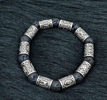 Load image into Gallery viewer, Volcanic Lava Stone Bracelet