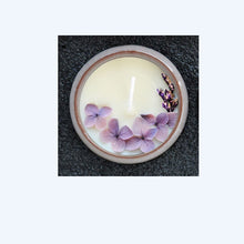 Load image into Gallery viewer, Dried Flower Ceramic Cup Candles