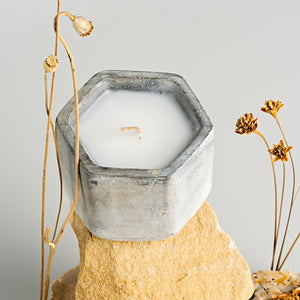 Handmade Cement Aromatherapy Candle