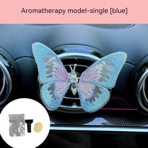 Moving Embroidery Butterfly Air Freshener