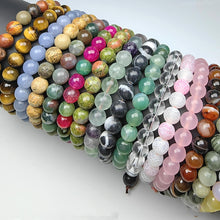 Load image into Gallery viewer, Natural Healing Crystals Stretch Bracelet