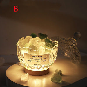 Crystal Aromatherapy Night Light