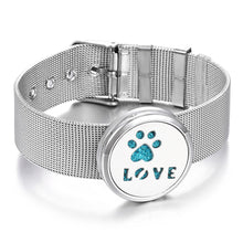 Load image into Gallery viewer, Stainless Steel Aromatherapy Bracelet Perfume Diffuser