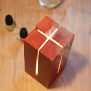 Stylish Wood Grain Aromatherapy Humidifier