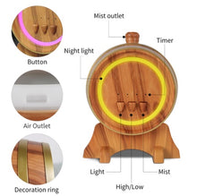 Load image into Gallery viewer, Bluetooth Barrel Humidifier