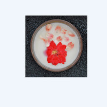 Load image into Gallery viewer, Dried Flower Ceramic Cup Candles