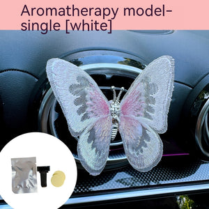 Moving Embroidery Butterfly Air Freshener