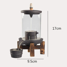 Load image into Gallery viewer, Backflow Incense Burner With Glass Cover