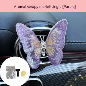 Moving Embroidery Butterfly Air Freshener