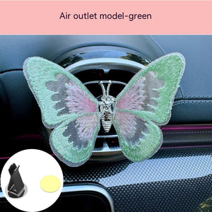 Moving Embroidery Butterfly Air Freshener