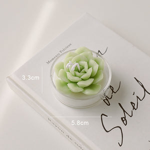 Rose Shape Plant Aromatherapy Candle