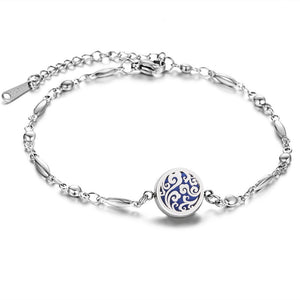 Stainless Steel Essential Oil Diffuser Bracelet