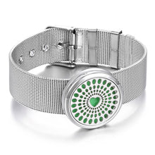 Load image into Gallery viewer, Stainless Steel Aromatherapy Bracelet Perfume Diffuser